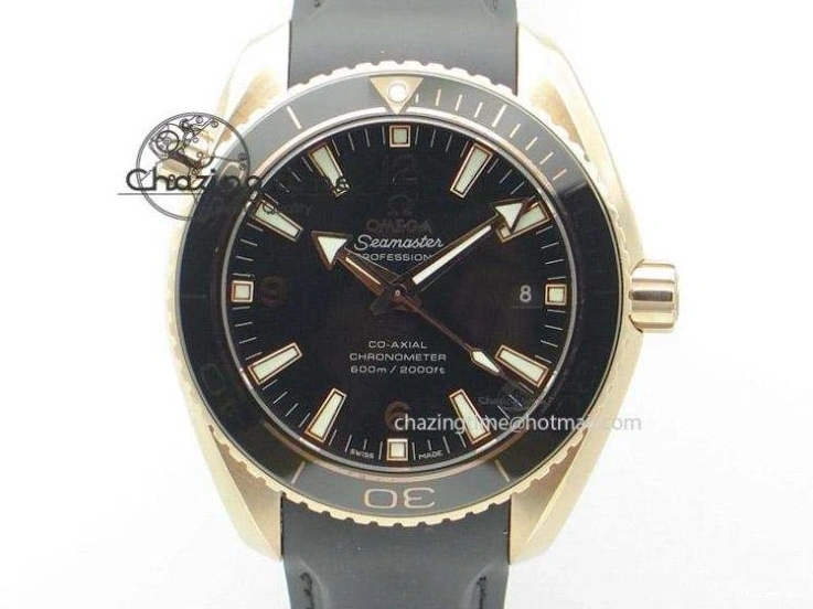 0507 Seamaster 300m Chrono SS YG OMF 1:1 Best Edition Blue Dial on SS YG Bracelet A Popular 7685